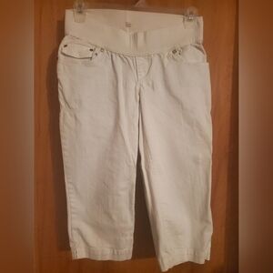 Old Navy Maternity White Pants